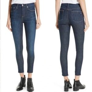 Rag & Bone 10" Ankle Skinny Raw Hem Size 30